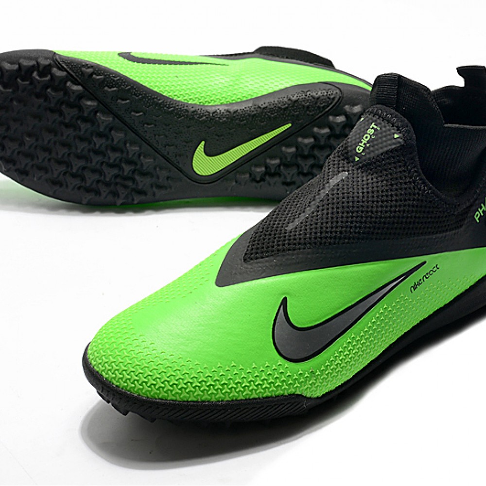 nike phantom vision black and green